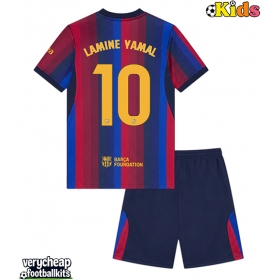 Barcelona Lamine Yamal #10 Replica Home Minikit 2026-27 Short Sleeve (+ pants)